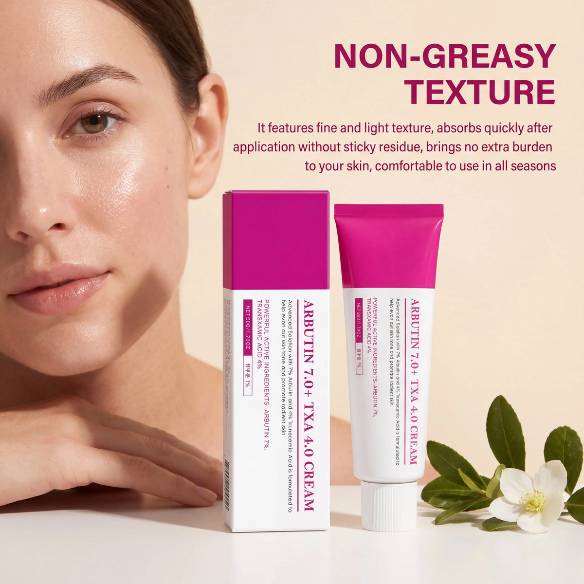 Alpha Arbutin + TXA Cream